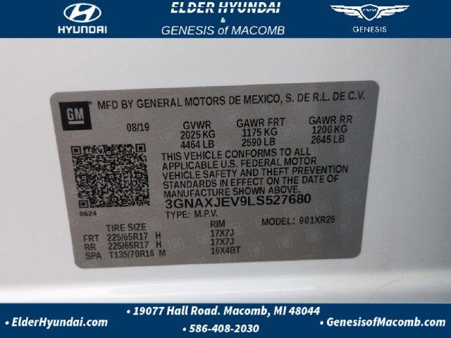 2020 Chevrolet Equinox LT
