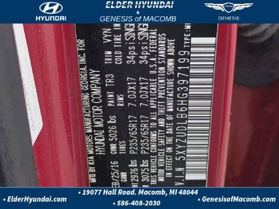 2017 Hyundai Santa Fe Sport 2.4 Base
