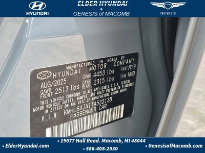 2026 Hyundai Sonata SEL Sport